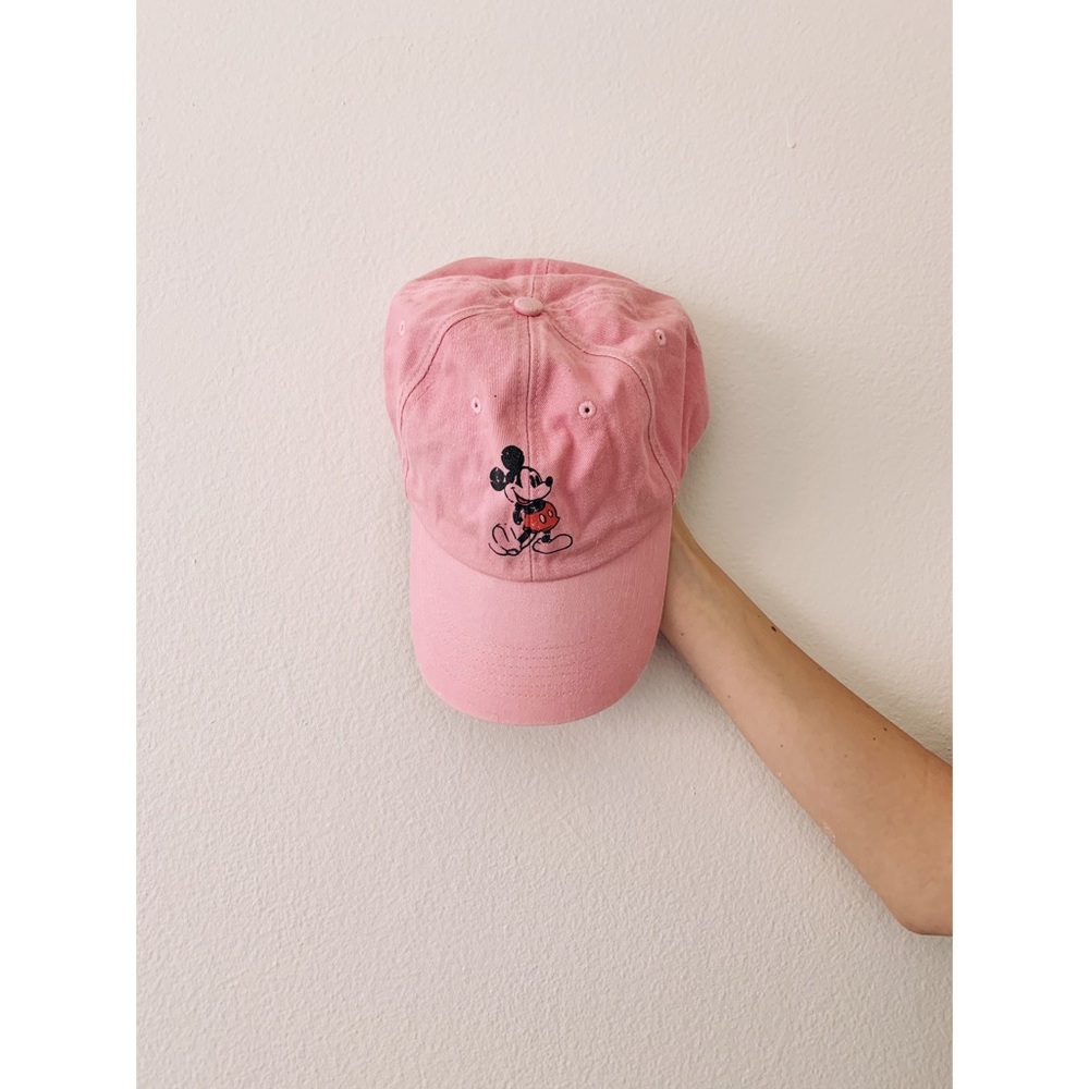 Mickey Mouse Disney pink ball cap